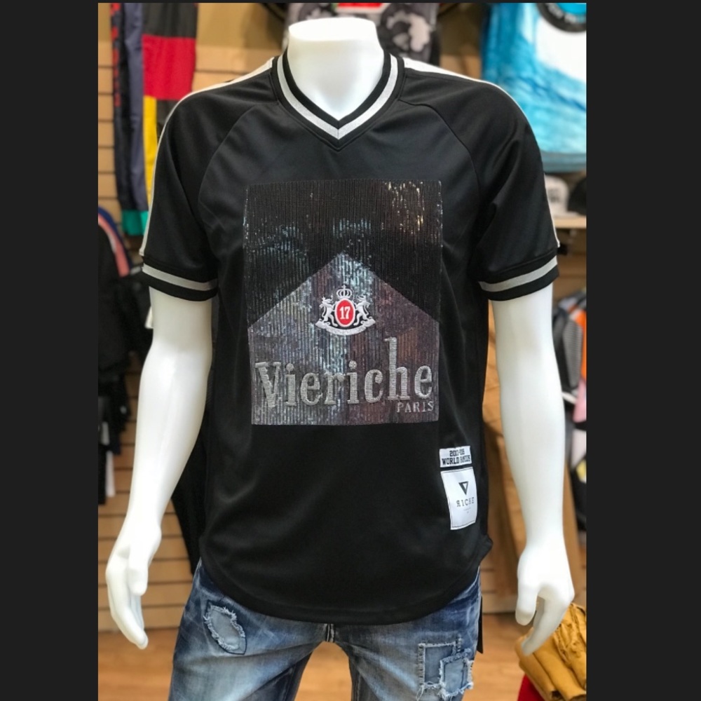 Vie Riche - White Baseball Logo Jersey